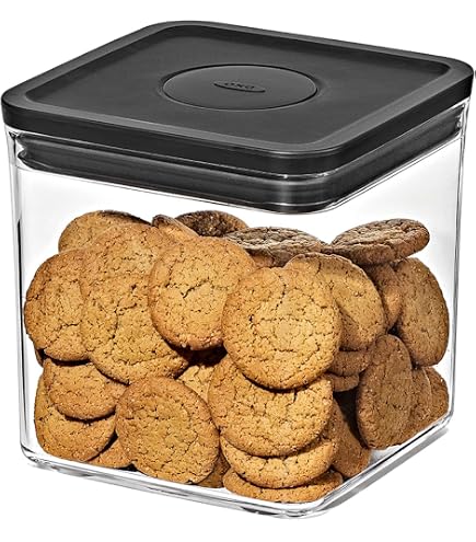 Amazon｜OXO Good Grips ポップコンテナ5点セット ラベル5枚付き｜保存